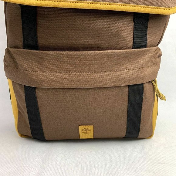 Timberland Natick 17L Brown/Wheat Unisex Backpack J0805-931 - Picture 3 of 7